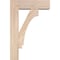 Ekena Millwork Imperial Block Smooth Bracket w/ Offset Brace, Douglas Fir, 5 1/2"W x 16"D x 24"H BKT0604X16X24IMP05SDF - alternate 2